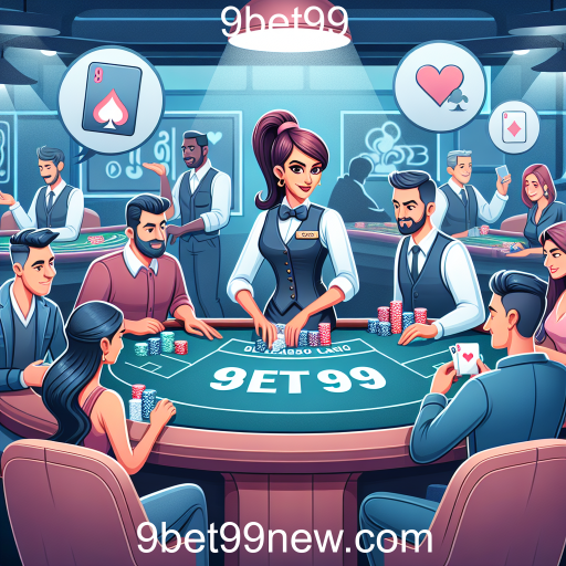 A Experiência do Cassino Ao Vivo na 9bet99